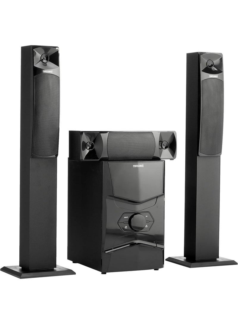 ميدياتيك ميديا ​​تيك مسرح منزلي ، 3 في 1، MT-3333 - أسود - Image 1